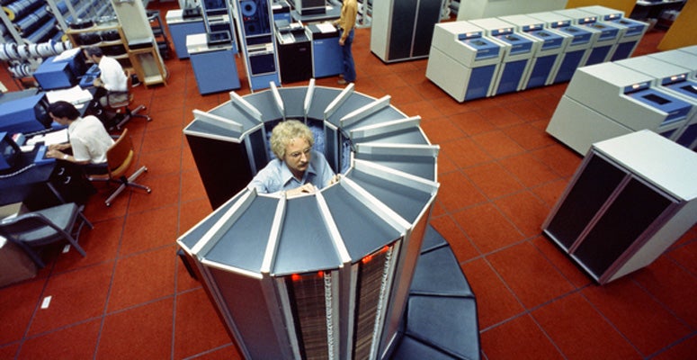 The Cray 1A installed at NCAR