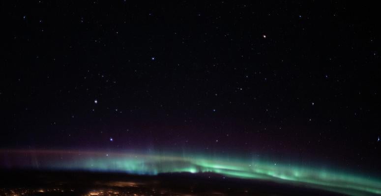 Northeastern Europe from the International Space Station