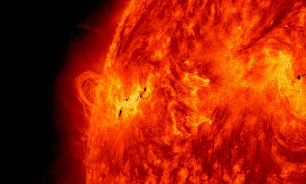 An X class solar flare