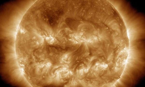 Image of Sun taken by the Solar Dynamics Observatory